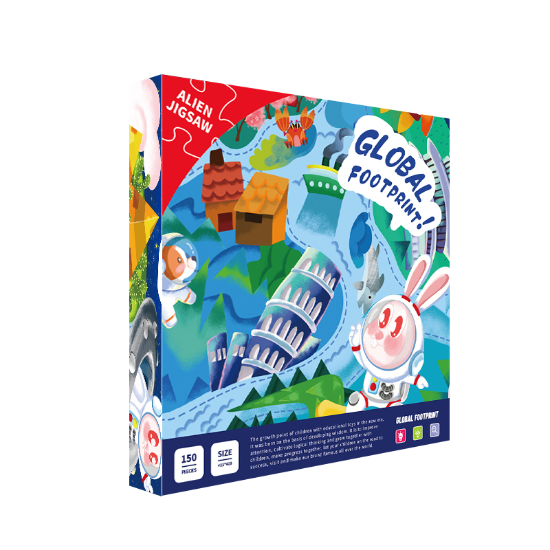 異形拼圖環球足跡